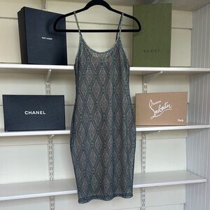 Elegant Zimmerman Diamond Pattern Dress